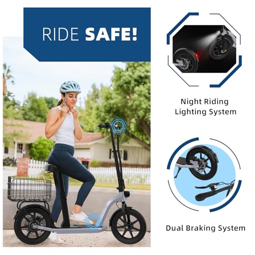 Hiboy MAX Pro Electric Scooter, 22 MPH, 650W Motor, 11" Tires Z64117