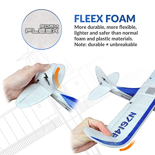 RC Plane Sport Cub 500 S2 RTF 4CH Remote Control Airplane with Gyro Stabilization X982775