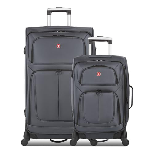 SwissGear Sion Softside Expandable Roller Luggage 3 Piece Set N784870