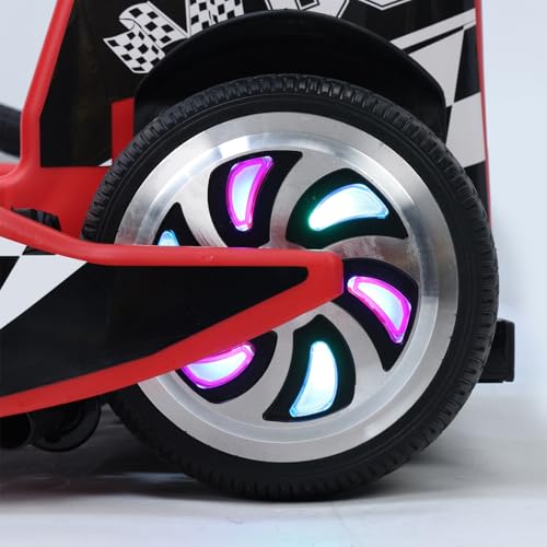 36V Electric Ride On Go-Kart for Kids Ages 8-12, 350W Motor, Red A34733