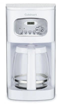 Cuisinart 12 Cup Classic Programmable Coffeemaker, White, DCC-1100P1
