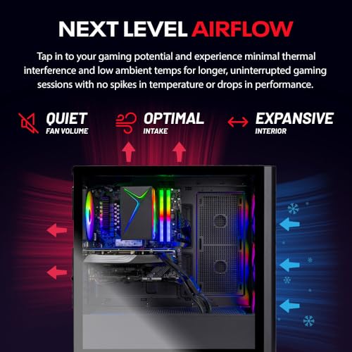 Skytech Gaming Chronos 3 Desktop PC, Ryzen 7 7700, RX 9070XT 16GB, 2TB SSD, 32GB RAM, Win 11 W177685