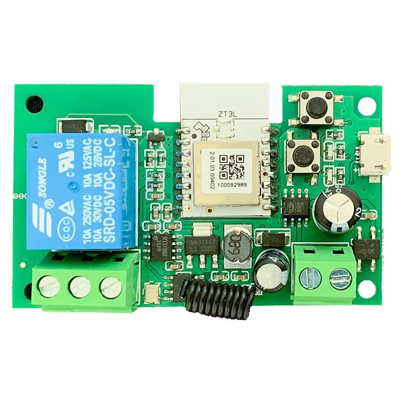 Zigbee 4CH DC7-32V USB Relay Smart Switch Module, Tuya APP Remote Control V113