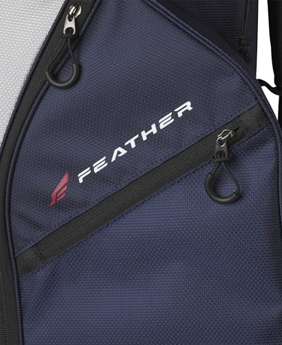 Wilson Feather Golf Cart Bag - Black/Grey/Red V219140