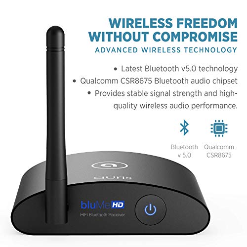 Auris Blume HD Long Range Bluetooth 5.3 Music Receiver with Audiophile DAC F3679