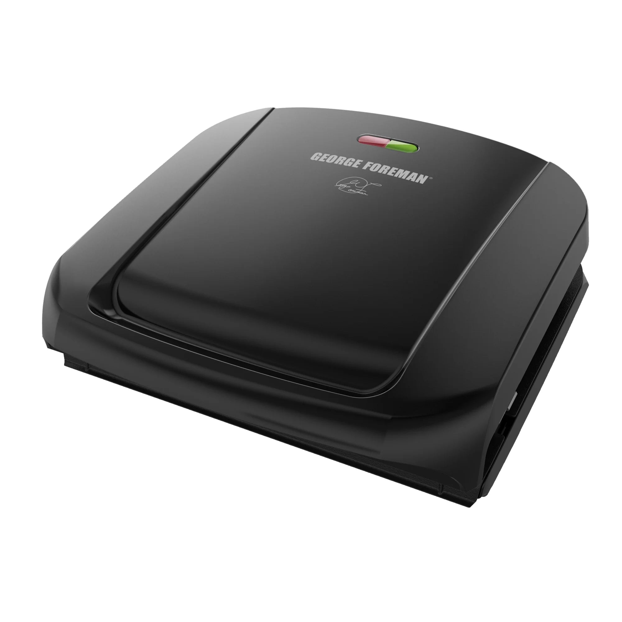 George Foreman 4-Serving Removable Plate Electric Grill and Panini Press, Black I517815