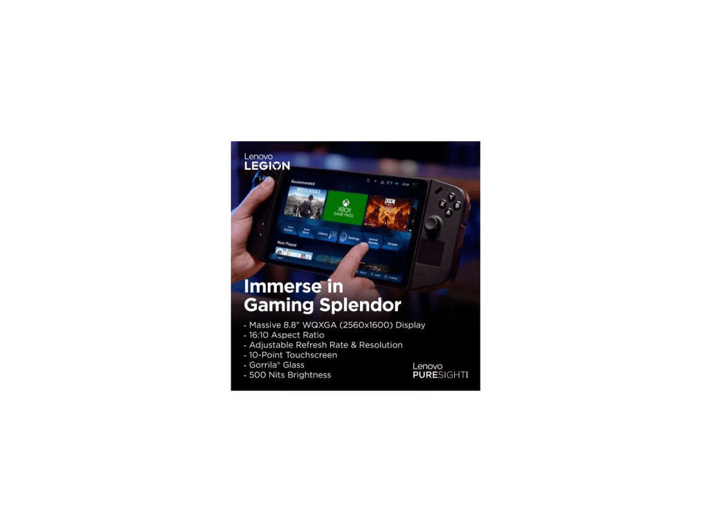 Lenovo Legion Go Handheld Gaming PC - Shadow Black, AMD Ryzen Z1 Extreme, 16GB RAM 512GB SSD I72611