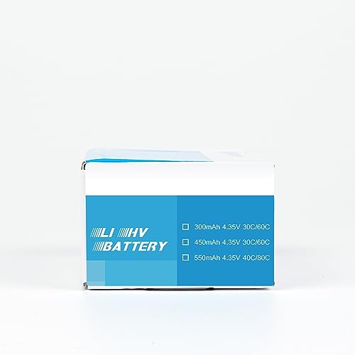 BETAFPV 550mAh 1S BT2.0 LiPo Battery for 75-85mm FPV Whoop Drones Y184