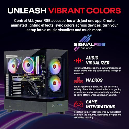 Skytech Gaming Azure 3 Desktop PC, Ryzen 7 7700, RTX 5060, 32GB RAM, 1TB SSD H1098