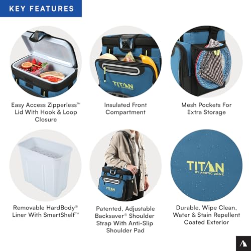 Arctic Zone Titan Deep Freeze Zipperless Hardbody Cooler W899