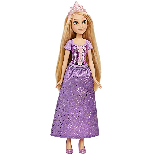 Disney Princess Royal Shimmer Rapunzel Doll with Skirt and Accessories K2417
