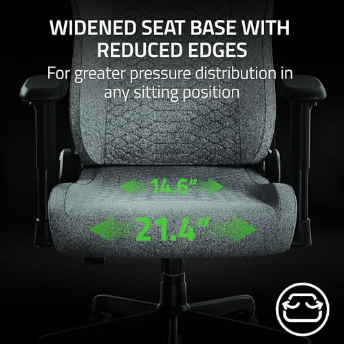 Razer Iskur V2 X Ergonomic Gaming Chair with Lumbar Support, Black V40434