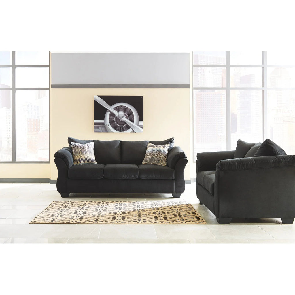 Signature Design by Ashley Darcy Loveseat Blue D291