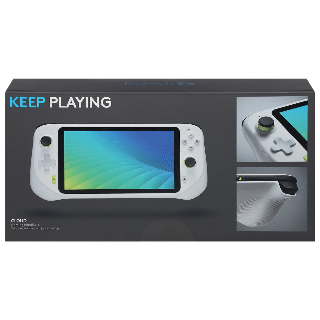 Logitech G CLOUD Gaming Handheld Console White (Refurbished) U54178
