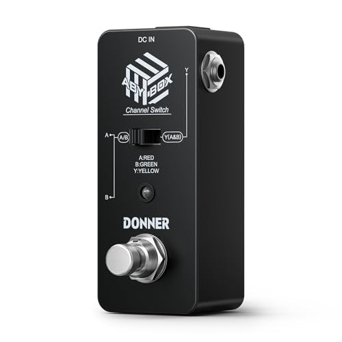 Donner Morpher Mini Distortion Guitar Pedal 3 Modes for Electric Guitar V47970