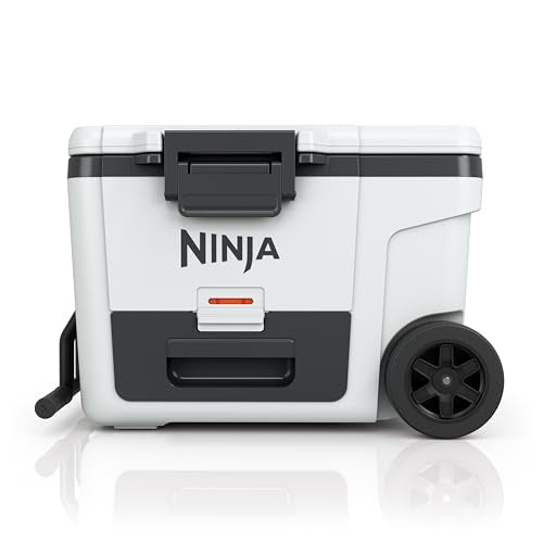 Ninja FrostVault 45QT Cooler with Wheels, Lakeshore Blue M1144