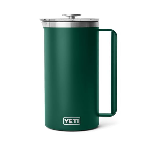 YETI Rambler French Press Coffee Maker with GroundsControl Filter C864