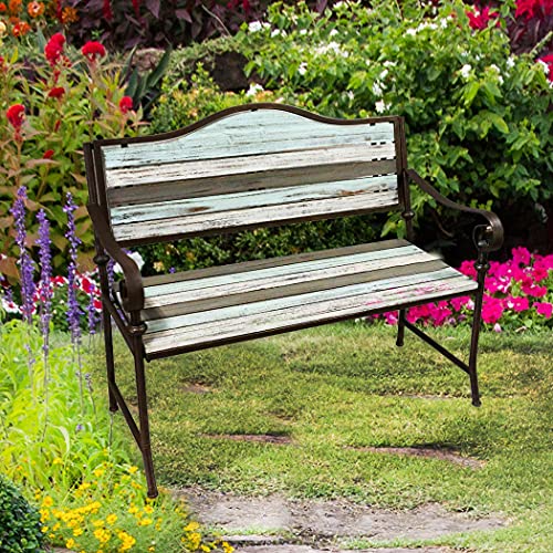Cast Iron Patio Bench 45 Inch G67959