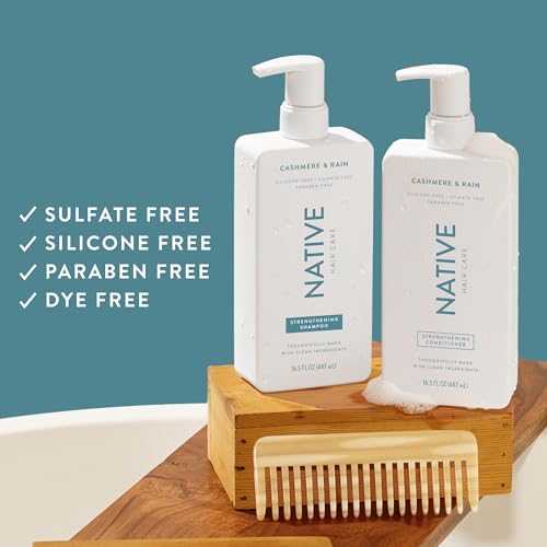 Native Shampoo and Conditioner, Sulfate & Dye Free, Almond & Shea Butter, 16.5 fl oz each (2 pack) B27204