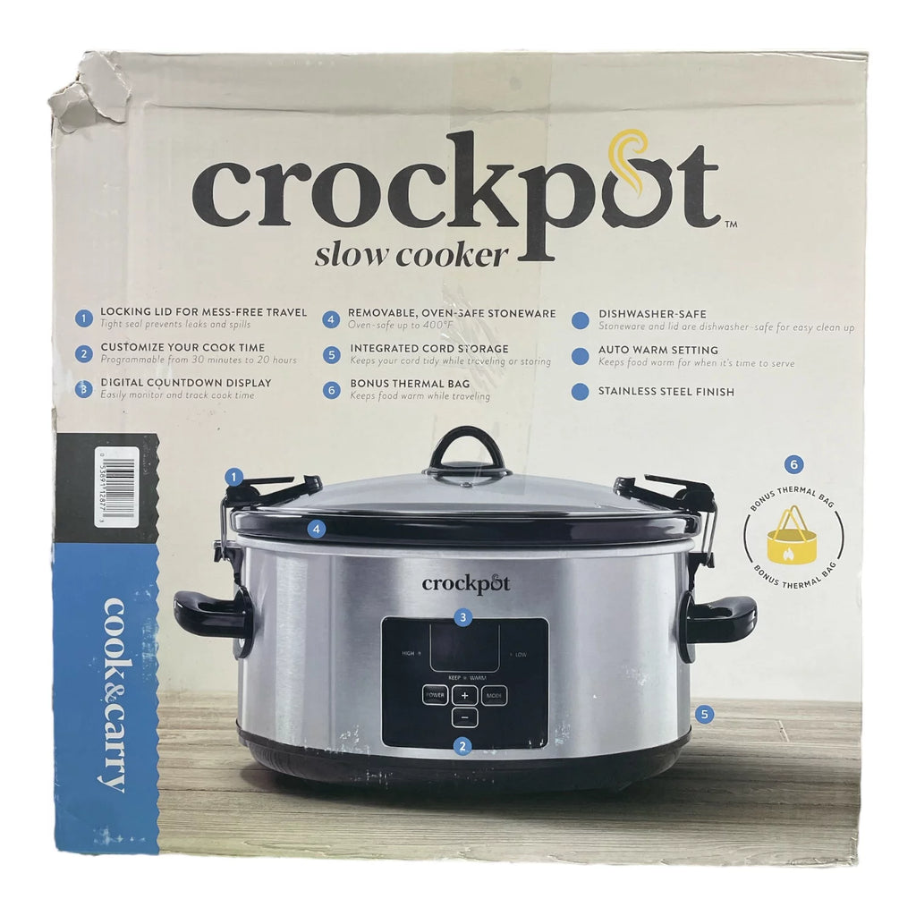 Crock-Pot 7 Quart Programmable Slow Cooker H7093