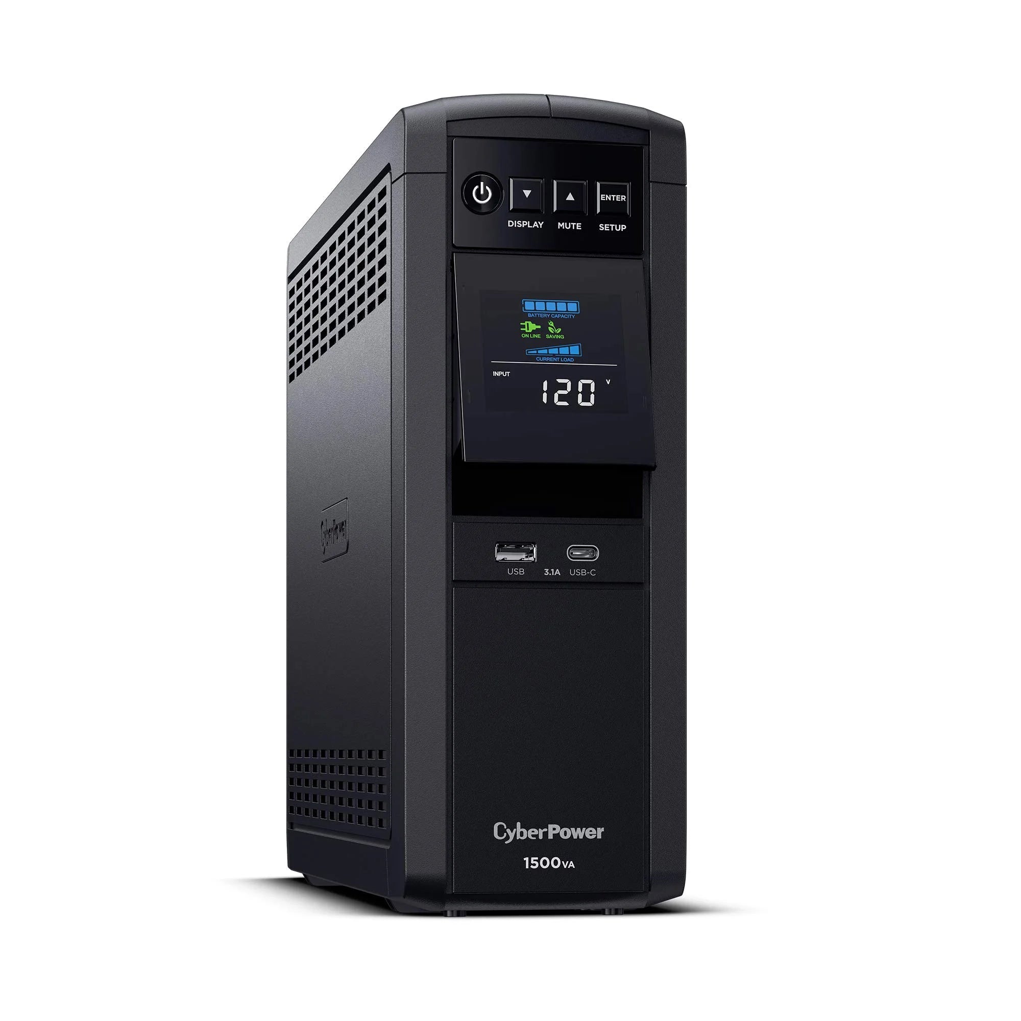 CyberPower CP1500PFCLCD PFC Sinewave UPS System 1500VA/1000W W569