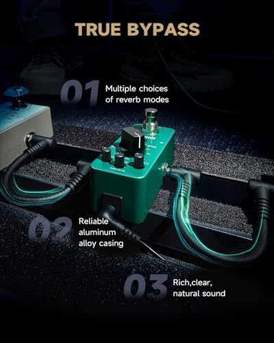 Donner Morpher Mini Distortion Guitar Pedal 3 Modes for Electric Guitar V47970