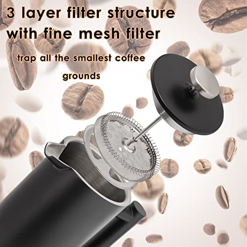 Mixpresso Stainless Steel French Press Coffee Maker 27 Oz T829384