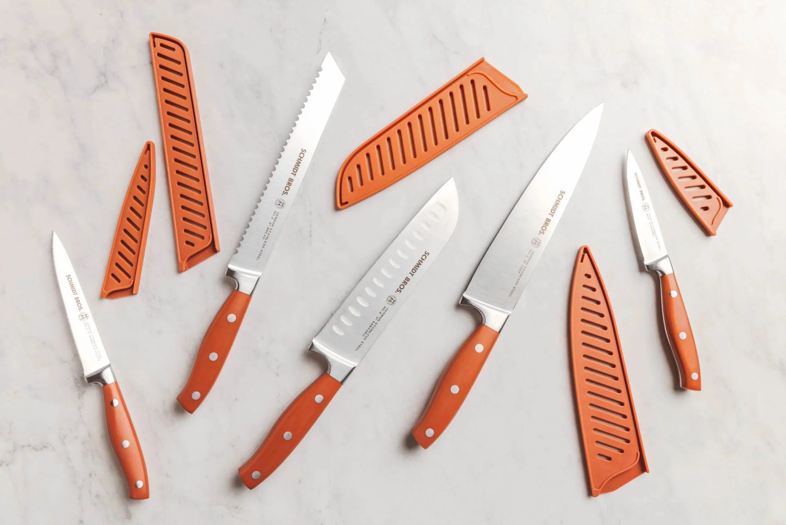 Schmidt Brothers™ Cutlery 10-Piece Knife Set with Sheaths I469