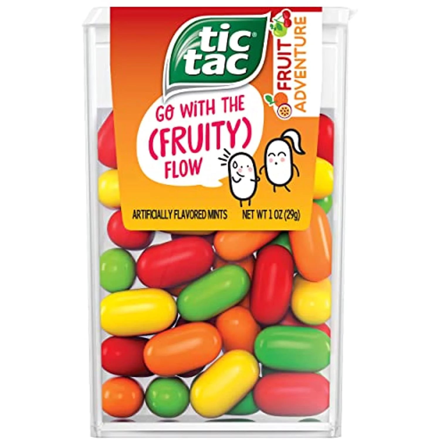 Tic Tac Fresh Breath Mints Fruit Adventure 1 Oz Singles 12 Count Q910383