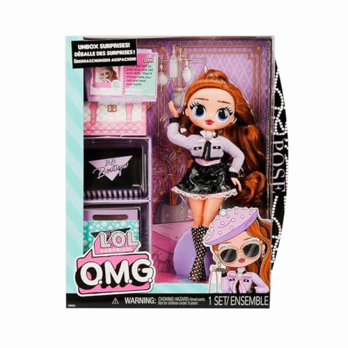 L.O.L. Surprise! OMG Pose Fashion Doll with Accessories for Kids Ages 4+ N8376