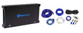 Rockville dB15 6000 Watt Peak/1500w RMS Mono 2 Ohm Amplifier+Amp Kit
