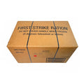 First Strike Ration – 2027 Inspection Date – Military MRE Case (9 Menus) – 24-Hour Compact Meal Kit – Emergency, Survival, Tactical Use – 9 Rations