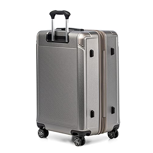 Travelpro Platinum Elite Hardside Expandable Carry-On Luggage, 8 Wheel Spinner, TSA Lock, 20-Inch X826544