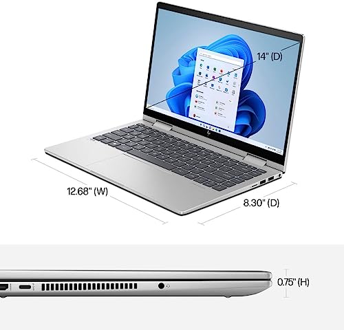 HP Envy 2-in-1 14" Touch-Screen Laptop, Intel Core i5, 8GB RAM, 512GB SSD, Win11 D358