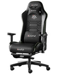 AutoFull C3 Gaming Chair, Ergonomic Racing Style with Lumbar Support, Black R670