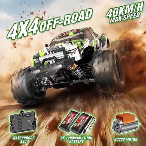 RC Car 1:18 All Terrain 4WD Off-Road Truck for Adults & Boys B8049