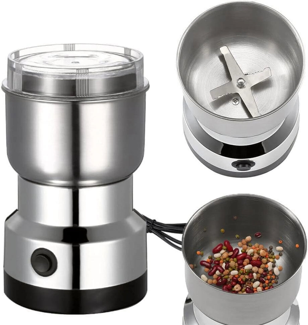 Electric Coffee Grinder with Stainless Steel Blade for Beans, Spices & Herbs Y308