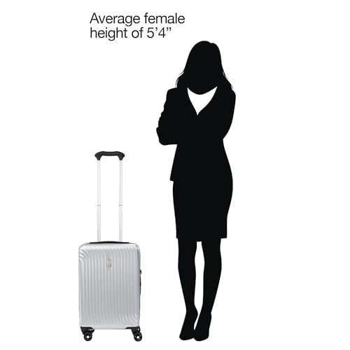 Travelpro Maxlite Air Hardside Expandable Carry-On Luggage, 21-Inch, Shadow Grey B385