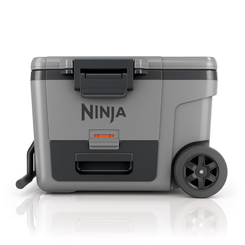 Ninja FrostVault 45QT Cooler with Wheels, Lakeshore Blue M1144