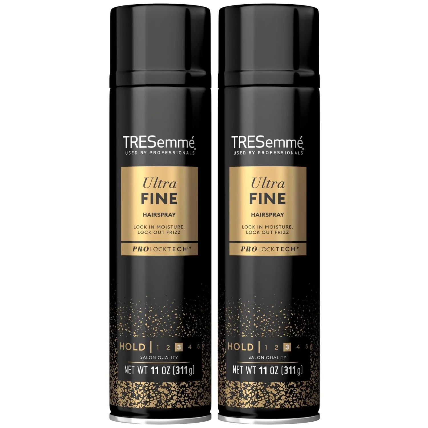 Tresemmé Tres Two Ultra-Fine Aerosol Hair Spray, Salon Quality Hairspray Delivers A Firm Hold In An Ultra-Fine Mist, Hair Stays In Place, Looks & Feels Soft And Shiny, 2 Pk - 11 Oz Each