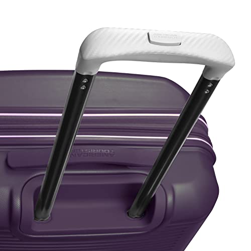 American Tourister Stratum 2.0 Expandable Hardside Carry-on Luggage, Purple Haze R94654
