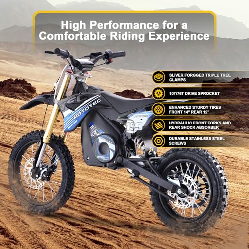 MotoTec 48v Pro Electric Dirt Bike 1800w Lithium Pink L9605