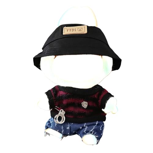 17cm Doll Clothes Set, 5 Pieces Casual Outfit for 6.7in Dolls G33820