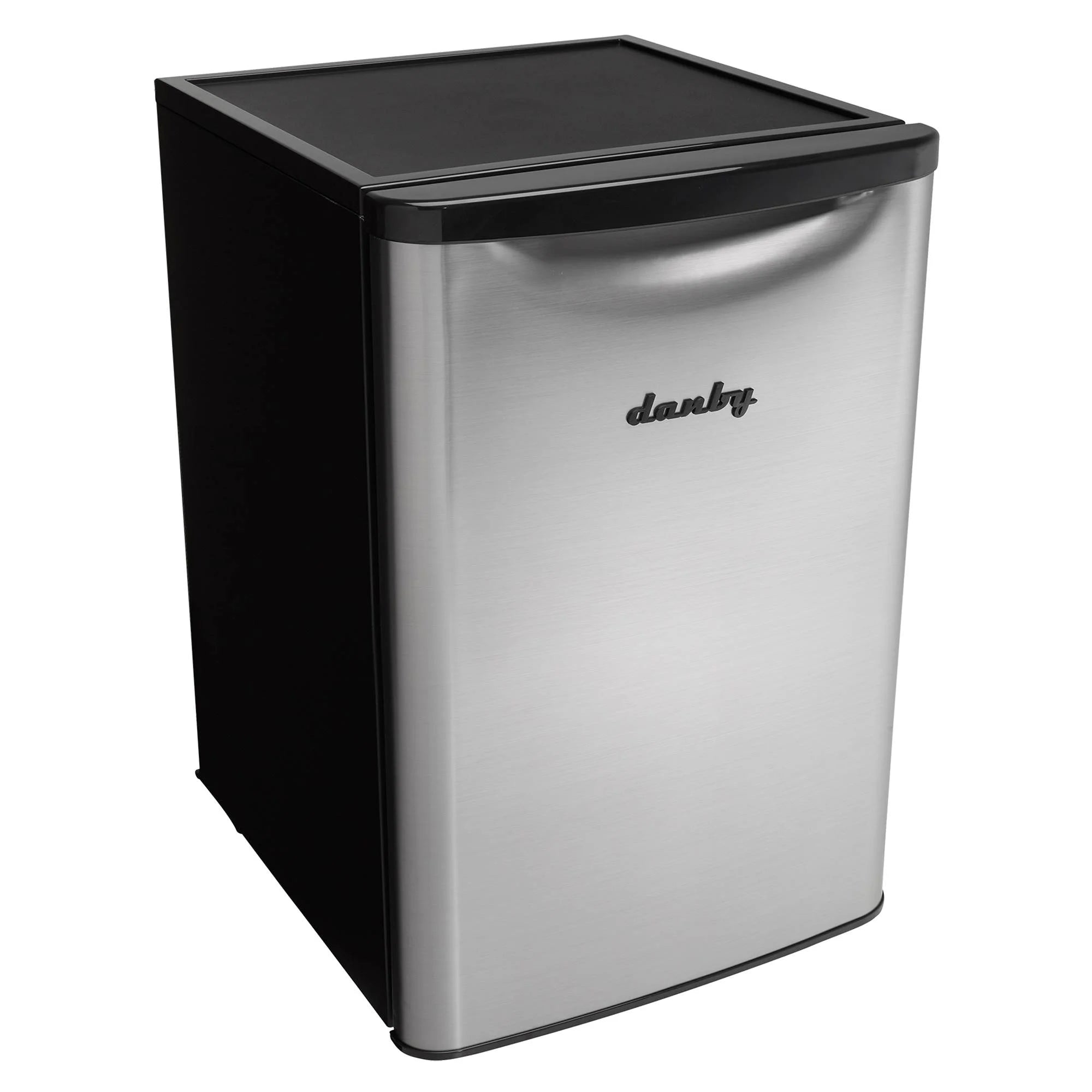 Danby Designer 2.6 Cu Ft Compact Refrigerator, Stainless Steel T621
