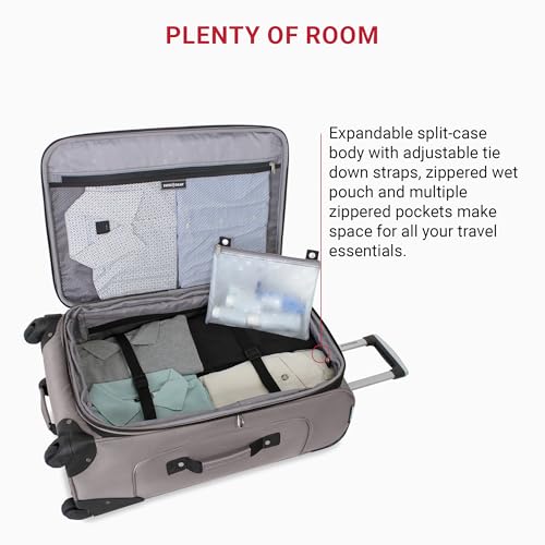 SwissGear Sion Softside Expandable Roller Luggage 3 Piece Set N784870