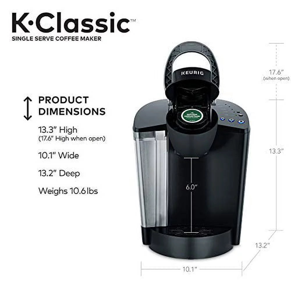 Keurig K-Classic Coffee Maker Single Serve Programmable, Black X613095