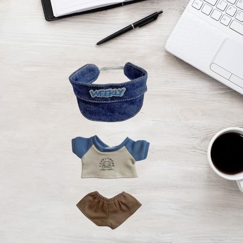 17cm Doll Clothes Set, 5 Pieces Casual Outfit for 6.7in Dolls G33820