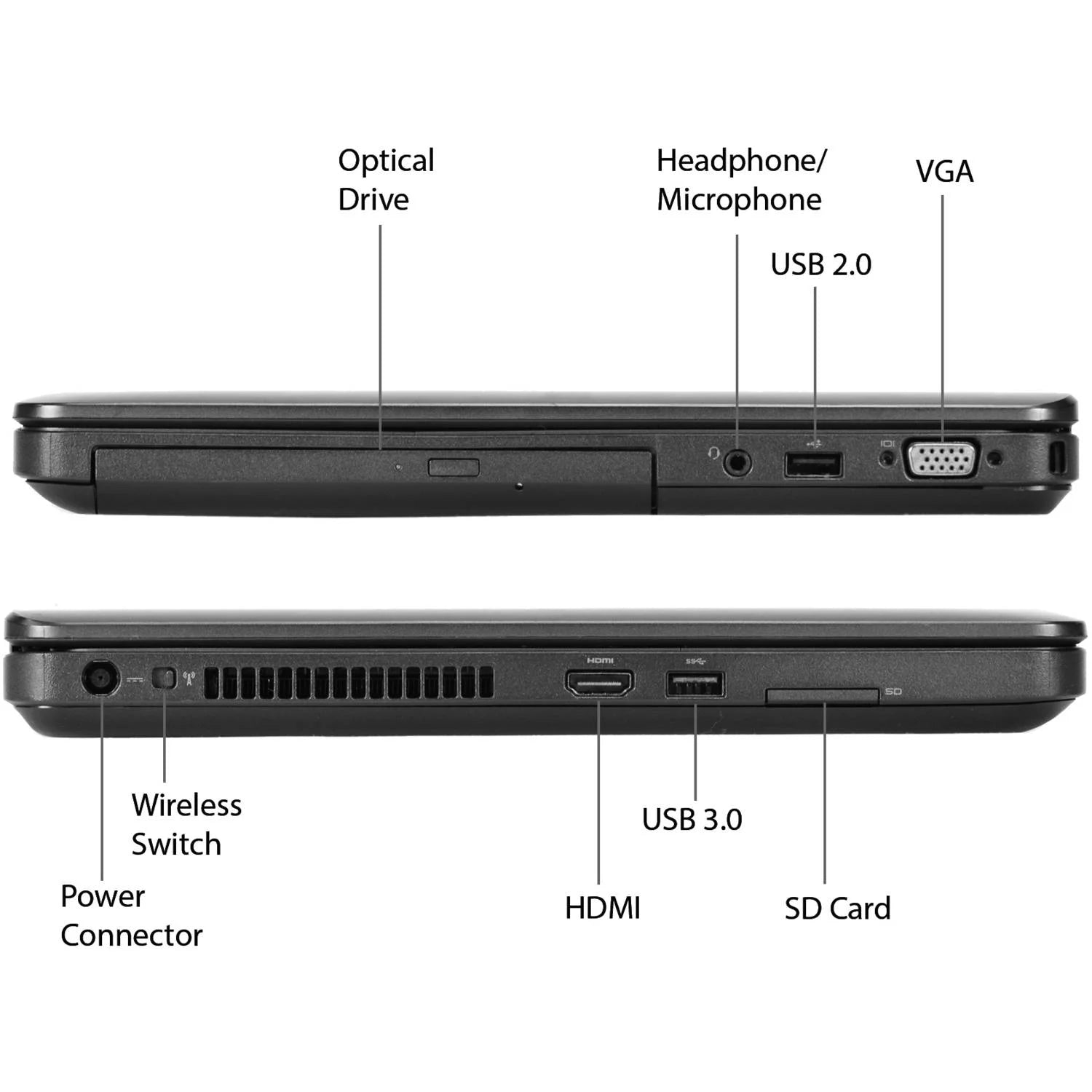 Restored Dell Latitude E5540 15.6" Laptop, Core i5, 16GB RAM, 240GB SSD S69532