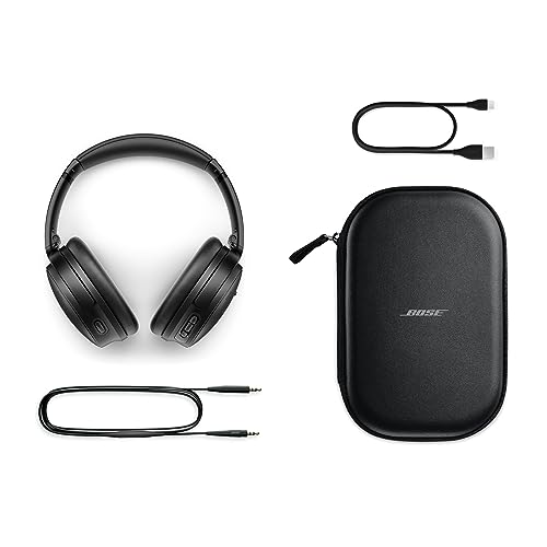 Bose QuietComfort Bluetooth Headphones, Wireless Noise Cancelling Over Ear with Mic G7550