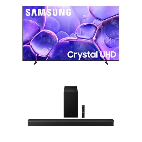 Samsung 43-Inch Crystal UHD U8000F 4K Smart TV (2025 Model) H556